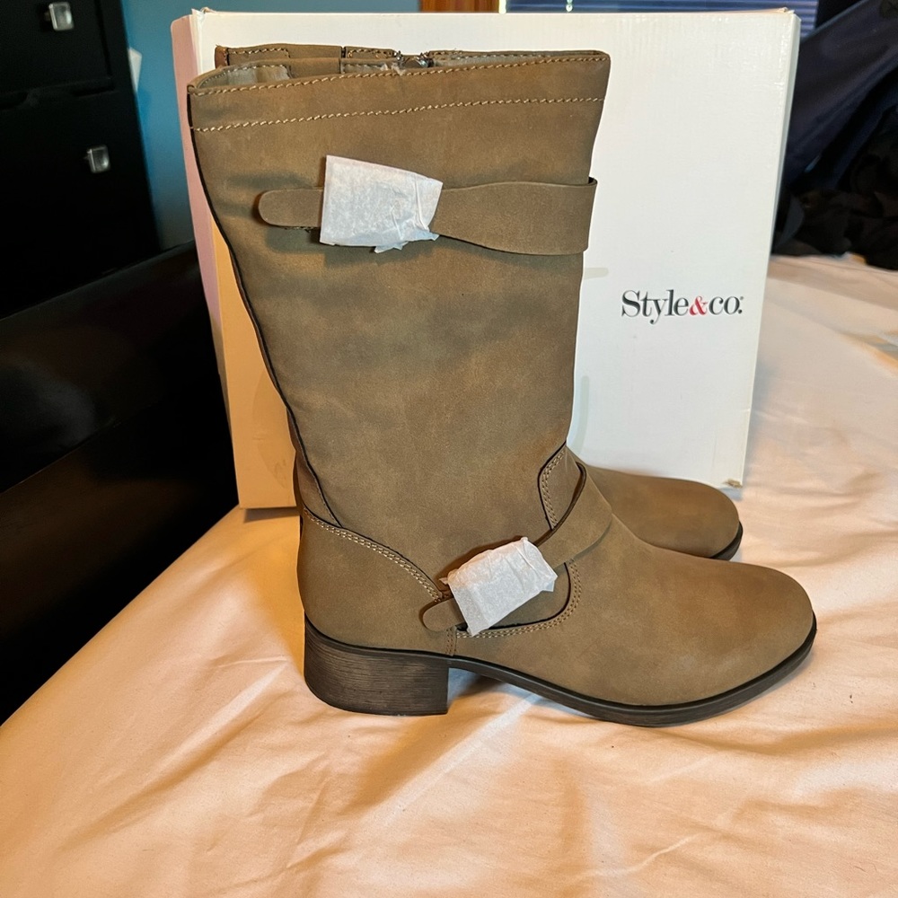 Brand New Style&co Boots in Brown